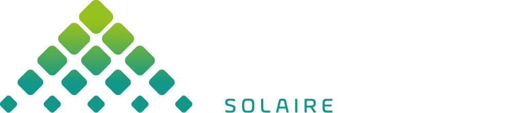 Alvéa Solaire installation de panneaux photovoltaïques pour les particuliers - Logo Alvéa Solaire Blanc